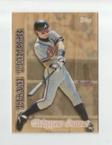 Topps Team 1997 astilladora de madera Jones #TT15 ATLANTA BRAVES (A) - Imagen 1 de 1