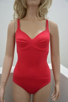 Wolford Estrella forming Swimbody Badeanzug Small Cup C rose red Medium Shape Co - Bild 1 von 4