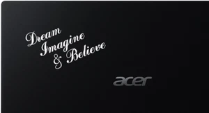 Autocollant décalcomanie vinyle Dream Imagine & Believe décoration ordinateur portable - Photo 1/2