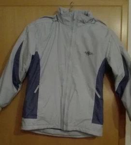 Warme Doppeljacke Kinder Gr.140 in hellblau von Here& There - Bild 1 von 4