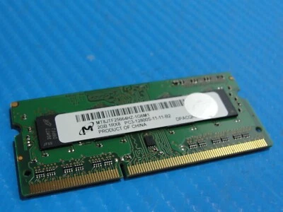 MacBook Pro A1286 Micron SO-DIMM 2GB Memory RAM PC3-12800S MT8JTF25664HZ-1G6M1 - Image 1 of 3