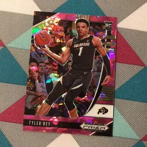 Tyler Bey #35 Mavericks RC cracked pink Ice 2020-21 Panini Prizm Draft Picks - Picture 1 of 1