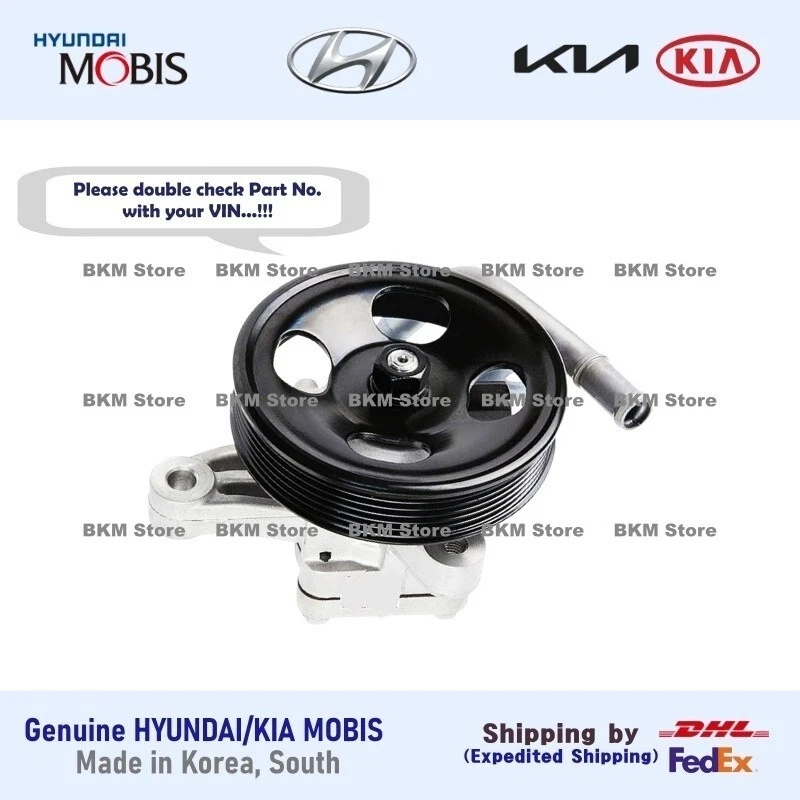 Conjunto de bomba de aceite de dirección asistida original 57100 3J010, 3J000 para Veracruz 3,8 L 07-12 Foto 1 de 4