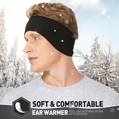 Cycling Sports Headband Winter Headband Earmuffs Running 53-56cm Skiing N1H3 - Image 1 of 4