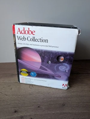 Adobe Web Collection Includes Photoshop, Illustrator, Live Motion And Go Live - Image 1 of 4