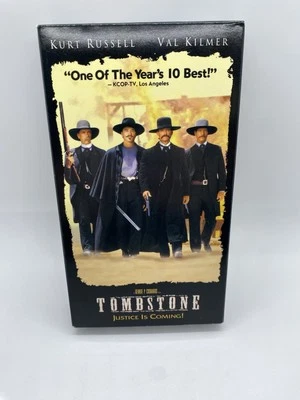 Tombstone (VHS, 1994) Tested Kurt Rusell Val Kilmer - Image 1 of 4