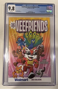 2025 NYCC Veefriends Walmart Live Exclusive Comic NY Comic Con Graded , CGC 9.8 - Picture 1 of 6