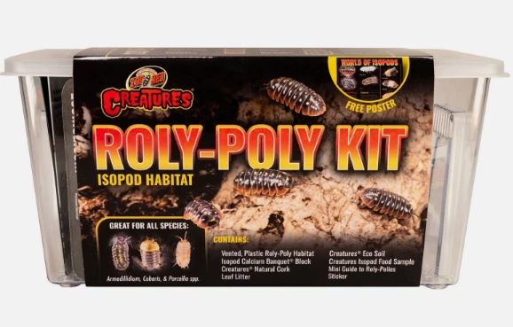 Kit habitat isópode ZooMed Creatures Roly-Poly - Imagem 1 de 1