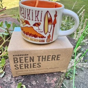 NIB Starbucks Waikiki Hawaii Ornament Collection BEEN THERE SERIES Demitasse - Picture 1 of 7