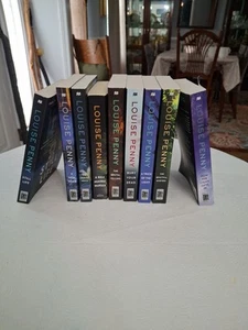 The 1st 9 Louise Penny Inspector Gamache Mysteries Paperback Very Good Condition - Picture 1 of 24