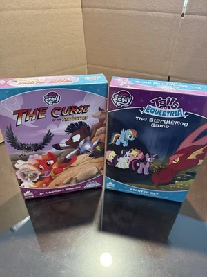 My Little Pony Tales of Equestria Starter Set + La maldición de las estatuillas Nuevo Foto 1 de 2