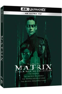 The Matrix 4-Film Collection - 4K UHD only Edition w/ Slipcover - Picture 1 of 2