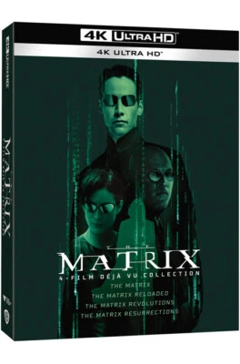 The Matrix 4-Film Collection - 4K UHD only Edition w/ Slipcover - Image 1 of 2