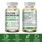 Calcium Magnesium Zinc Vitamin D3 Capsules Support Bone Health ,Immune ,Energy