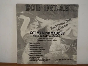 BOB DYLAN TOM PETTY GOT MY MIND MADE UP 1986 12 INCH PROMO LP VINYL ALBUM - Foto 1 di 4
