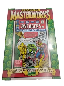 Marvel Masterworks Los Vengadores Nos. Lee & Kirby 1-10 ¡Nuevo, sellado de fábrica! - Imagen 1 de 3