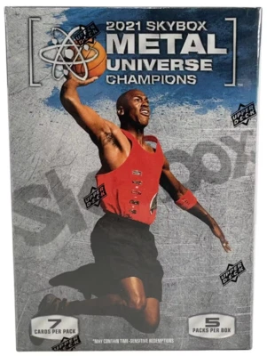 2021 Upper Deck Skybox Metal Universe Champions Blaster Box - New Sealed Jordan? - Image 1 of 2
