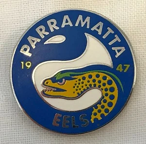33622 PARRAMATTA EELS NRL TEAM LOGO COLLECTABLE LAPEL HAT TIE PIN BADGE - Picture 1 of 2
