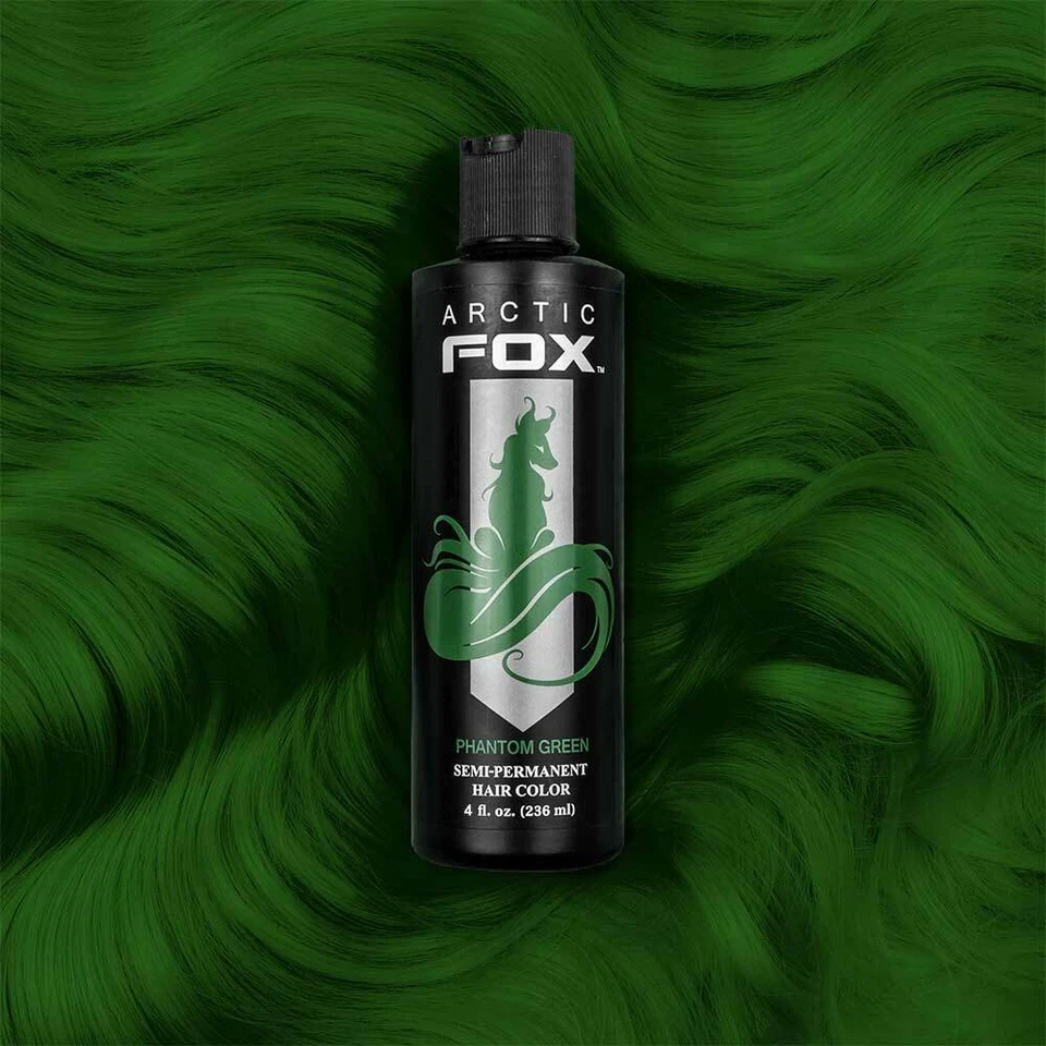 ARCTIC FOX - SEMI-PERMANENT - HAIR COLOR - VEGAN, CRUELTY-FREE  #PHANTOM GREEN - Image 1 of 1