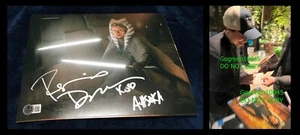 Rosario Dawson signed 8x10 photo Ashoka poster Star Wars sexy jedi lightsaber - Picture 1 of 3