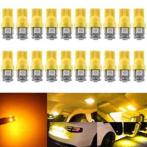 20/50Pcs T10 168 194 W5W LED Interior Dome Map Reading bulbs Side Marker Light - Picture 1 of 24