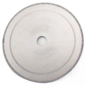 Hojas de sierra lapidaria de diamantes de 6" pulgadas 150 mm borde muescas herramientas de joyería para piedras preciosas - Imagen 1 de 24