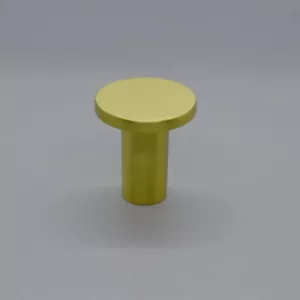 MATT GOLD Schrankknöpfe Küchenknöpfe Möbelknöpfe Knopf Tür KÜCHENGRIFF - Bild 1 von 7