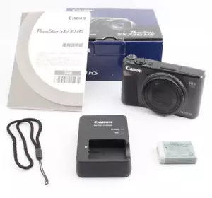 Canon compact digital camera PowerShot SX730 HS black - Picture 1 of 4