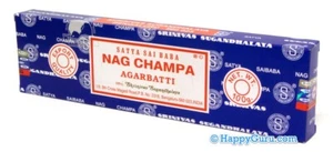 "Nag Champa” BULK SAVE! Incense Sticks Masala Satya Sai Baba (100gm Packet) ॐ - Picture 1 of 1