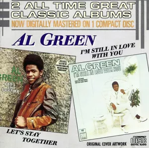 (CD-450) Al Green – Let's Stay Together / I'm Still In Love With You - 2 on 1 CD - Picture 1 of 3