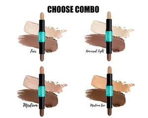 NYX Wonder Stick 2 in 1 Cream Contour and Highlighter Stick 0.14 oz Choose Shade - Picture 1 of 5