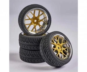 Carson 1:10 Räderset Y-Design2 (4) gold/chrom / 500900163 - Bild 1 von 4