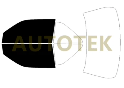 Película precortada ventanas delanteras de dos puertas cualquier tono para Chevrolet Beretta 1987-1996 Foto 1 de 4