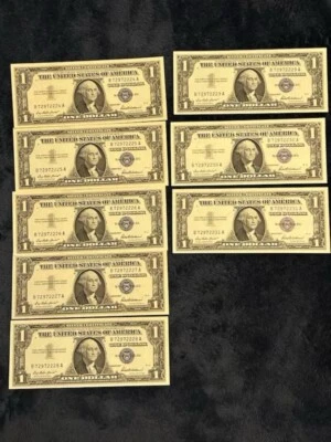 1957  Run of 8 Government Issued - Image 1 of 4