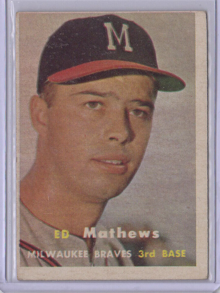 YOU PICK - 1957 Topps #191 - #407 VINTAGE ROOKIE RC STAR HOF 712 - Image 1 of 1