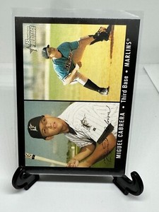 2003 Bowman Heritage BLACK Miguel Cabrera SP ROOKIE #161 - Marlins