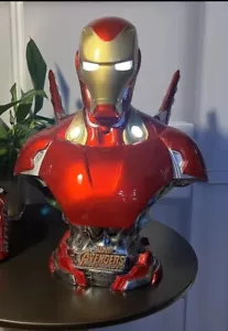 In stock Marvel Avengers MK50 Iron Man Mark50 1:2 bust Resin statue figure LED - Picture 1 of 5