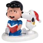 Dept 56 Peanuts 2013 Christmas Village Lucy & Snoopy’s Christmas Kiss 