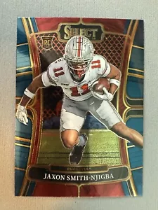 JAXON SMITH-NJIGBA 2023 SELECT DRAFT ROOKIE BLUE FOOTBALL RC - Picture 1 of 2