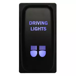 Interruptor pulsador LUCES DE CONDUCCIÓN M120B 12V 3A LED azul para Mitsubishi Outlander End... - Imagen 1 de 1
