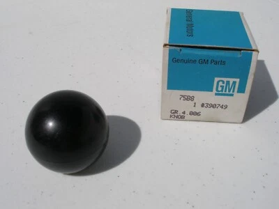 Nuevo de Lote Antiguo GM 1955-62 Corvette 1963-64 Nova SS 1968 Camaro Chevelle perilla de cambio 390749 Foto 1 de 4