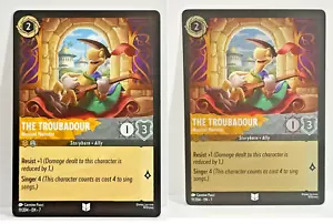 Disney Lorcana Archazia's Island The Troubadour Musical Narrator 11/204 Foil+Non - Picture 1 of 1