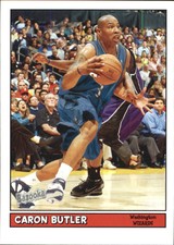 2005-06 Topps Bazooka Washington Wizards Basketball Card #58 Caron Butler