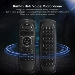 G7V Pro 2.4G drahtlose Maus 6Achsen-Gyroskop-Sensor Maus Spracheingang IR-Lernen - Bild 1 von 12
