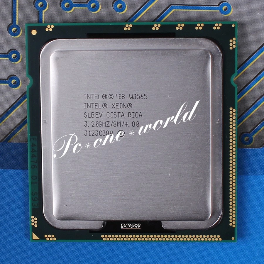100% OK SLBEV Intel Xeon W3565 3.2 GHz Quad-Core Processor CPU LGA 1366/Socket B - Image 1 of 1