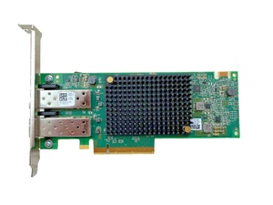 Dell Emulex LPE35002 32Gb FC HBA Dual Port 4VDY3 PD89Y Full Height PCIe - Bild 1 von 3