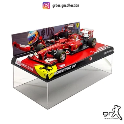 Fernando Alonso - Ferrari F138 - F1 Winner Chinese GP 2013 / Hot Wheels / 1:43 - Immagine 1 di 4