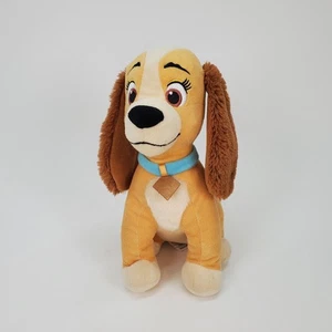 Disney Store Lady And The Tramp Plush Dog 12" Stuffed Animal Cocker Spaniel - Picture 1 of 9