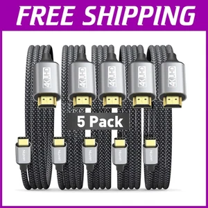 Thunderbolt 3/4 Compatible 6ft USB-C to HDMI 2.0 [5-Pack] - Picture 1 of 9