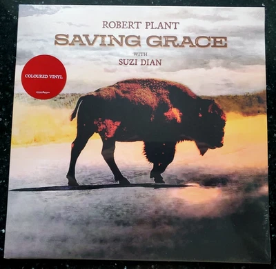 ROBERT PLANT SAVING GRACE COLORED VINYL ALBUM ~ FACTORY SEALED ~ LED ZEPPELIN - Image 1 of 2